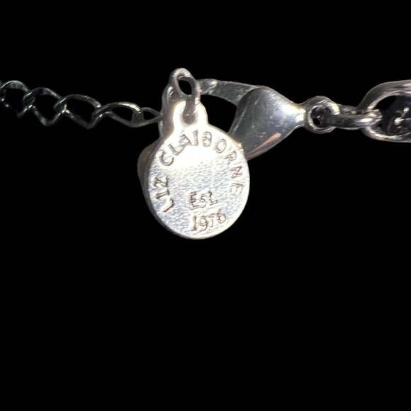 Liz Claiborne Red Rhinestone Statement Necklace Holiday Glam Elegant Luxury Bold - Picture 5 of 5